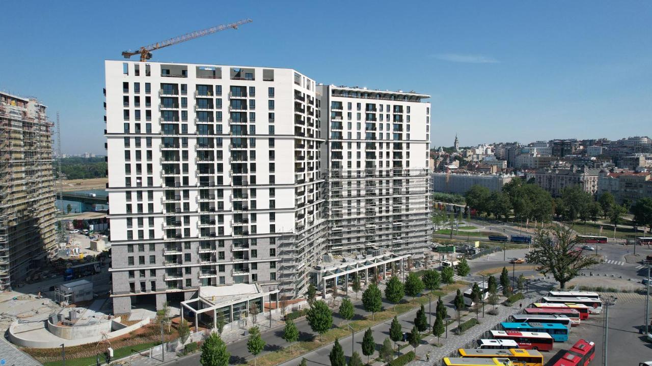 Belgrade Waterfront - Beograd Na Vodi-Metropolitan Apartman Kültér fotó